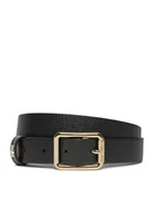 Paski - Patrizia Pepe Pasek Damski CW6408/L001-K118 Czarny - miniaturka - grafika 1