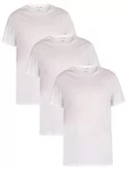 Koszulki męskie - Lacoste Męska piżama Top, Biały (001), L - miniaturka - grafika 1