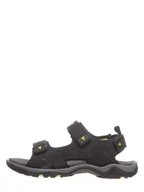 Sandały damskie - CMP Skórzane sandały trekkingowe w kolorze czarnym - miniaturka - grafika 1