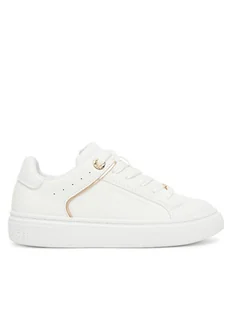 Tommy Hilfiger Sneakersy Low Cut Lace Up Sneaker T3A9-33982-1355 S Biały - Buty dla dziewczynek - miniaturka - grafika 1