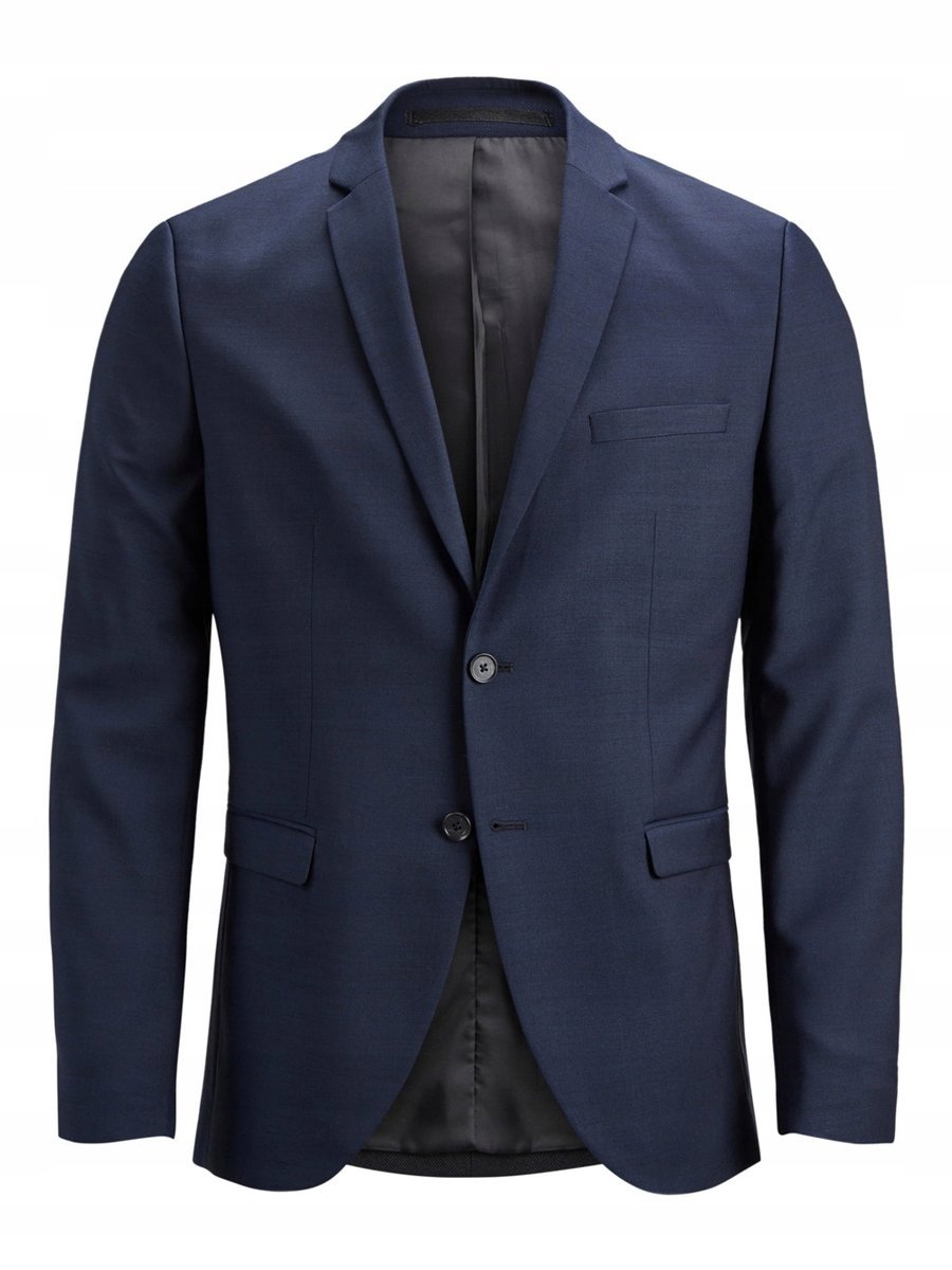 JACK & JONES MARYNARKA MĘSKA Z WEŁNĄ 42 JHC