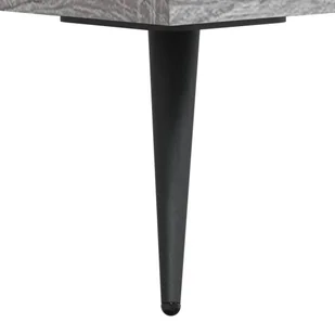 Witrynka szary dąb sonoma 69,5x34x180cm materiał drewnopochodny Lumarko! - Witryny - miniaturka - grafika 13