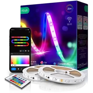 NOUS Taśma LED NOUS F3 20M WI-FI - Taśmy LED - miniaturka - grafika 1