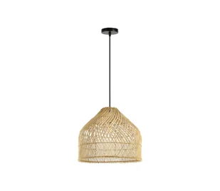 Immax 08264L - Żyrandol na lince PELO 1xE27/40W/230V śr. 40 cm rattan - Lampy sufitowe - miniaturka - grafika 1