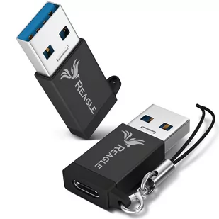 Reagle Adapter OTG Przejściówka USB-A USB-C 3.2 100W - Kable komputerowe i do monitorów - miniaturka - grafika 1