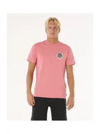 Koszulki męskie - Koszulka RIP CURL Wettie Passage Icon Tee różowy XL - miniaturka - grafika 1