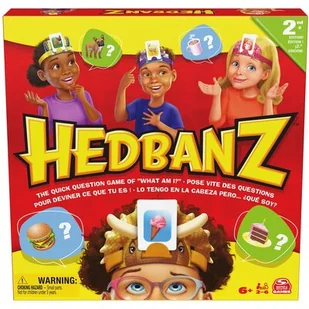 Gra Hedbanz Core Spin Master - Gry planszowe - miniaturka - grafika 1