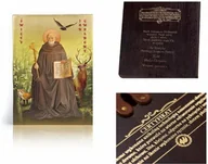 Ikony i obrazy sakralne - Ikona religijna Święty Jan Gwalbert - miniaturka - grafika 1