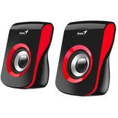 Głośniki komputerowe - Genius SP-Q180 Red (31730026401) - miniaturka - grafika 1