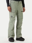 Spodnie narciarskie - Quiksilver Spodnie snowboardowe Utility EQYTP03220 Zielony Modern Fit - miniaturka - grafika 1
