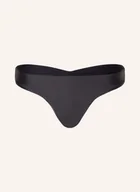 Stroje kąpielowe - Pilyq Dół Od Bikini Brazylijskiego Basic Ruched Teeny schwarz - miniaturka - grafika 1