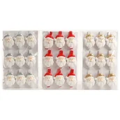 Ozdoby bożonarodzeniowe - Spinacze dekoracyjne 9 sztuk - miniaturka - grafika 1