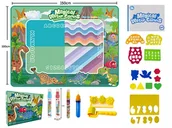 Kolorowanki, wyklejanki - Mata Do Kolorowania Dino 29934 Madej - miniaturka - grafika 1