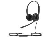 Słuchawki - Yealink UH34 SE Lite Dual Teams USB Type-C Czarny - miniaturka - grafika 1