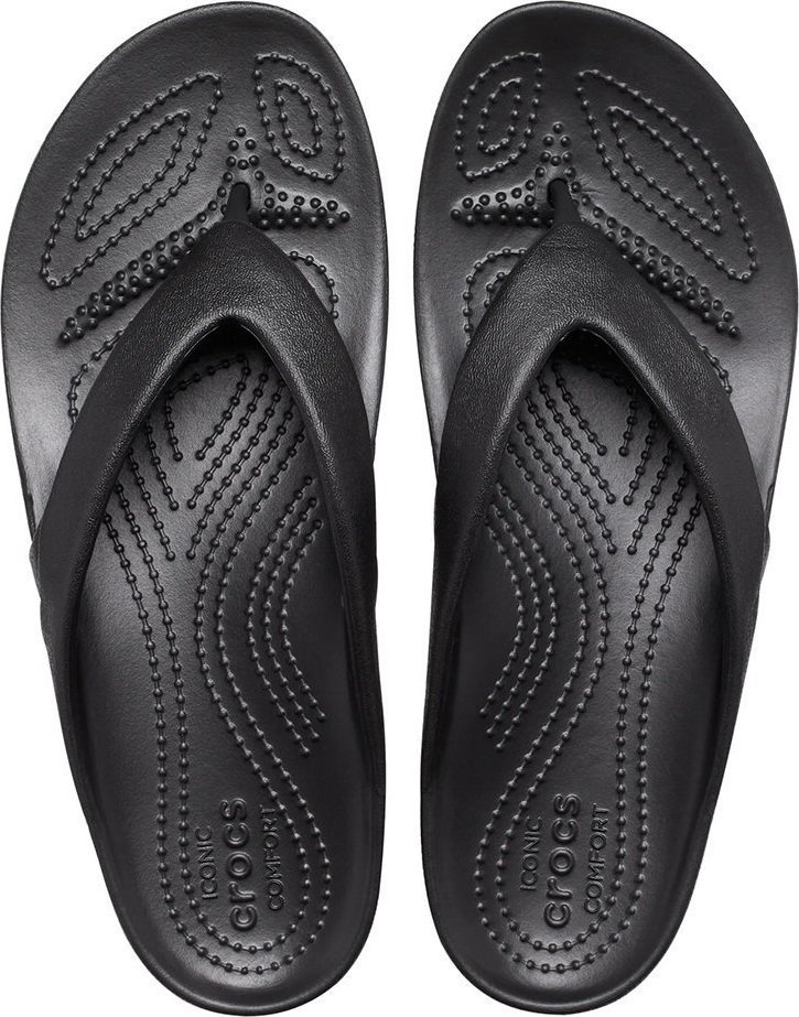 Crocs Klapki damskie Crocs Kadee II Flip W czarne 202492 001 41-42