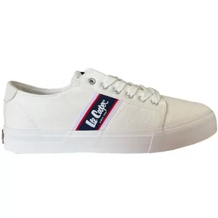Buty Lee Cooper LCW-24-02-2143MB białe - Trampki męskie - miniaturka - grafika 1