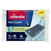 Ściereczki, gąbki, czyściki - Zmywak kuchenny VILEDA Pro Clean (2 sztuki) - miniaturka - grafika 1