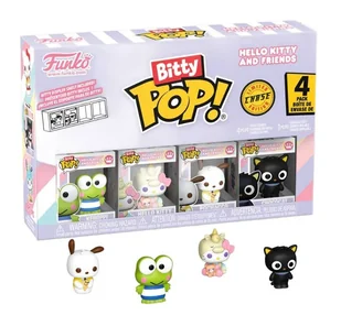 funko pop! sanrio bitty pop 4 pack 2.5cm keroppi hello kitty - Figurki dla dzieci - miniaturka - grafika 1