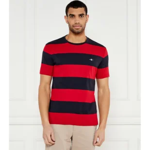 Gant T-shirt Regular Fit - Koszulki męskie - miniaturka - grafika 1