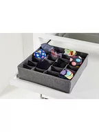 Pudła i pojemniki do przechowywania - STORE IT Organizer w kolorze antracytowym na bieliznę - 30 x 8 x 30 cm - miniaturka - grafika 1
