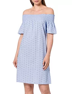 ONLY Sukienka damska Off-Shoulder, Blue Heron, XS - Sukienki - miniaturka - grafika 1