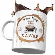Kubki - Kubek Dla Biologa Teraz Strzeli Sobie Kawkę z Nadrukiem ze Zdjęciem + Opakowanie na prezent (wzór 01) - miniaturka - grafika 1
