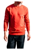 Bluzy męskie - Bluza męska Faguo Explorer bawełniana pomarańczowa-M - miniaturka - grafika 1