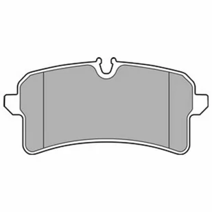 Klocki hamulcowe - komplet DELPHI LP2706 - Klocki hamulcowe - miniaturka - grafika 1