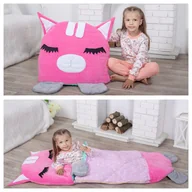 Śpiworki dla dzieci - Śpiwór-transformer Kotek dla dzieci Rozmiar M - miniaturka - grafika 1