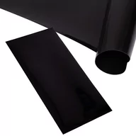 Podnóżki, podpórki, podkładki - Podkładka na biurko 120x60x0,05cm mata pod krzesło, fotel biurowy czarna HA0810 - miniaturka - grafika 1