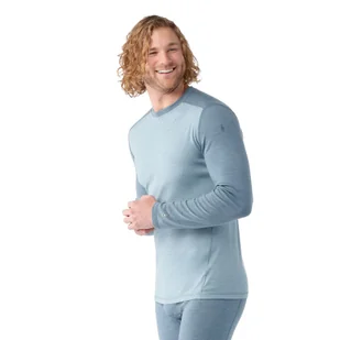 Longsleeve termoaktywny męski Smartwool Merino 250 Baselayer Crew Boxed - Pozostała odzież narciarska - miniaturka - grafika 1