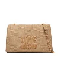 Torebki damskie - Torebka LOVE MOSCHINO JC4122PP0NKB110A Brązowy - miniaturka - grafika 1