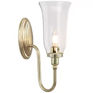 Lampy ścienne - Elstead Lighting Bathroom Blake2 Polished Brass BATH/BLAKE2 PB Elstead kinkiet łazienkowy IP44 stylowy BATH/BLAKE2 PB) - miniaturka - grafika 1