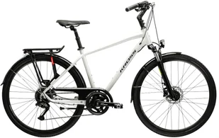 Rower trekkingowy męski KROSS TRANS 5.0 M(19") 28 SZARY GRANATOWY POŁYSK - Rowery - miniaturka - grafika 1
