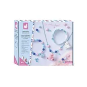 Zabawki kreatywne - Zestaw kreatywny do tworzenia biżuterii z zawieszkami Małe zwierzątka 6+ Janod - miniaturka - grafika 1