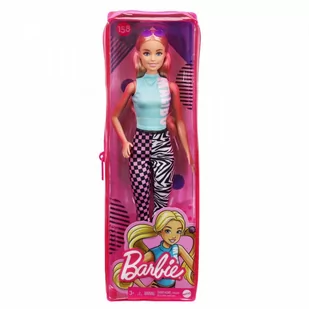 Mattel Fashionistas. GRB50 Lalka w topie malibu - Lalki dla dziewczynek - miniaturka - grafika 1