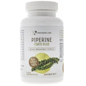Suplementy naturalne - Progress Labs Progress Labs Piperine Forte Plus (Piperyna) - 120 kapsułek - miniaturka - grafika 1