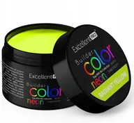 Żele do paznokci - Excellent Pro Builder Gel Żel Budujący Neonowy Żółty Radiant Yellow 30 G - miniaturka - grafika 1
