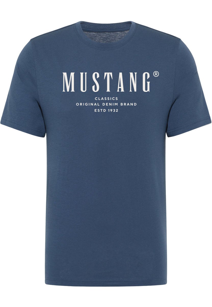 Męski T-Shirt Mustang Style Alex Dark Denim 1017998 5242