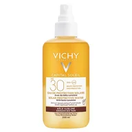 Balsamy i kremy do opalania - VICHY Capital Soleil SPF30 ochronna woda solarna przyspieszająca opalanie 200ml - miniaturka - grafika 1