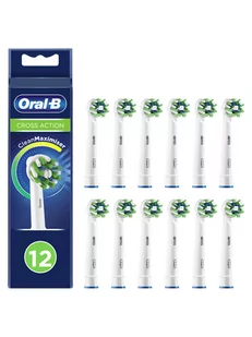 Oral-B Akcesoria Cross Action 12 pcs letterbox - Końcówki do szczoteczek elektrycznych - miniaturka - grafika 1