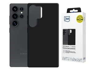 3mk Hardy MagSilicone Black do Samsung Galaxy S25 Ultra - Etui i futerały do telefonów - miniaturka - grafika 2