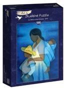 Puzzle - Puzzle 1000 Louis Toffoli Matka z dziećmi,1973 Nowa - miniaturka - grafika 1