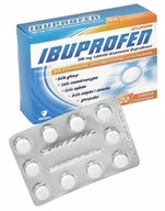 Przeziębienie i grypa - Aflofarm Ibuprofen 200 mg x 20 tabl drażowanych - miniaturka - grafika 1