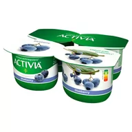 Kefiry, jogurty, maślanki - Activia Jogurt jagoda 480 g (4 x 120 g) - miniaturka - grafika 1