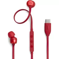 Słuchawki - JBL Tune 310 USB-C czerwone - miniaturka - grafika 1