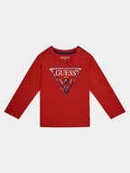 Bluzki damskie - Guess Bluzka N84I24 K8HM0 Czerwony Regular Fit - miniaturka - grafika 1