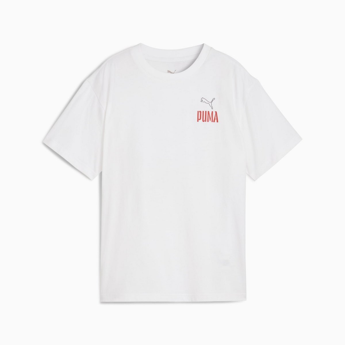 Koszulka dziewczęca Puma ROAD TO UNITY RELAXED GRAPHIC biała 63084302 r 176