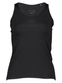 Koszulki sportowe damskie - 4F Top sportowy w kolorze czarnym - miniaturka - grafika 1