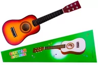 Zabawki interaktywne dla dzieci - PROMO Gitara drewniana w kartonie 5305 - miniaturka - grafika 1